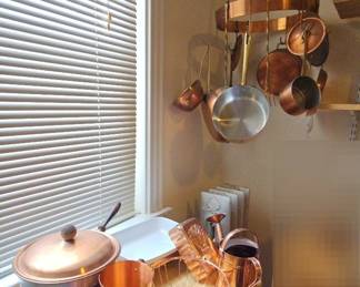 Copper Pots And Accessories
