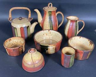 Handcrafted Colorful Stoneware