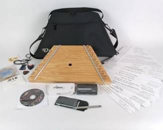 TK OBriens Lap Harp, Lyon Tuner, Bag More
