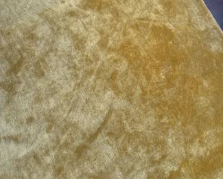 Mustard yellow anthropologie area rug