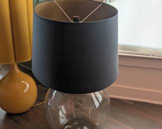 pottery barn oversized lamp