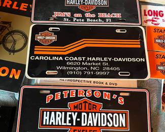 Decorative Harley plates