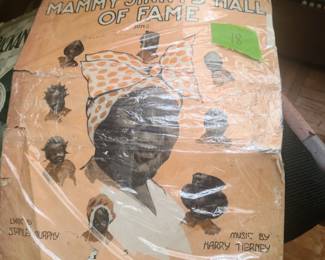 Old sheet music