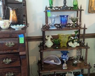 Rare Fenton and Vaseline Glass