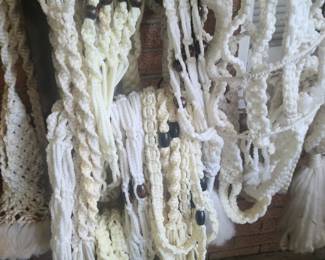 Vintage macrame