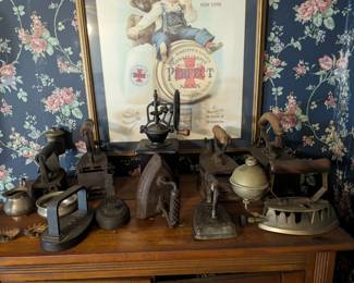 Collection of irons