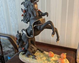Rare Princeton Gallery Halloween Magic Unicorn
