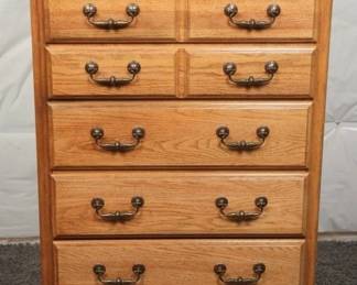 American Drew 5-Drawer Wood Dresser