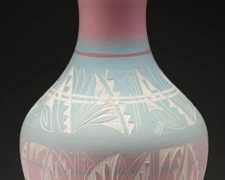 Signed Vintage Mesa Verde Pottery Vase