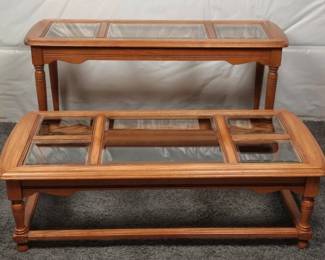 Ash Coffee and Sofa Table Set