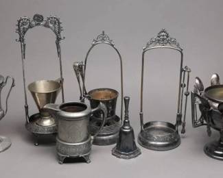 Silver Plate Serving Pieces Collection