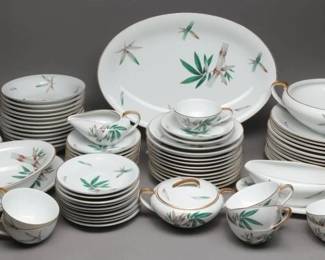 90-Piece Noritake Canton China Set, Circa 1950s