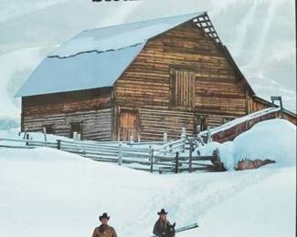 Steamboat Ski Area Poster, 1972