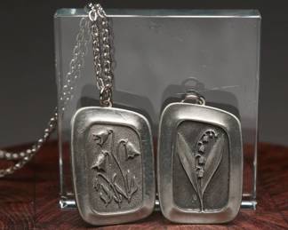 R. Tennesmed Pewter Pendants