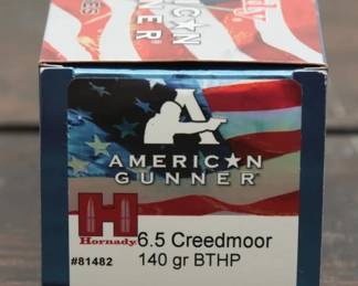 Hornady 6.5 Creedmoor 140gr BTHP Ammo