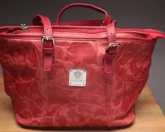 Vintage I Medici Firenze Red Handbag