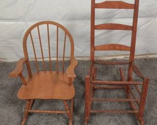 Children's Wooden Rocking Chairs