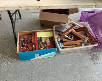 Like new wood hangers cookbooks