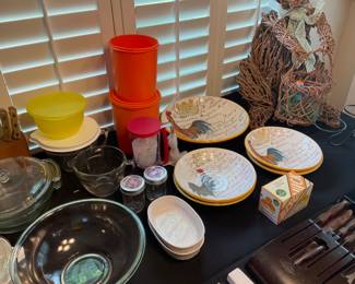 Unique serving pieces