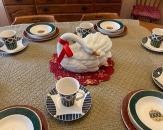 Beautiful Christmas dishes