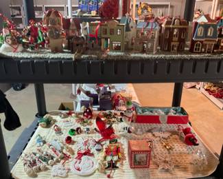 Hallmark ornaments, and many many varieties of anything you can imagine