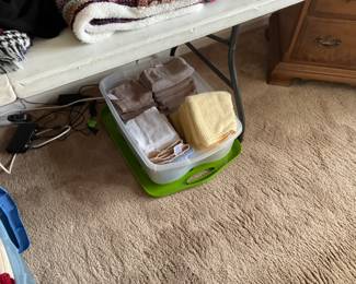 Hand towels and washcloths