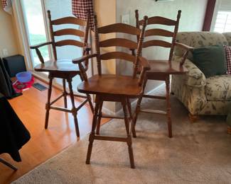 Nice maple bar stools