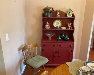 Nice red paint, side server, newer piece