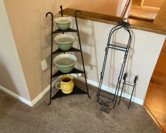 LONGABERGER POTTERY STAND