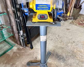 Bench Grinder with Stand