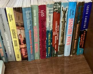 S.C. Legislative Books - Vintage