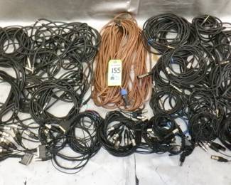 BOX AUDIO WIRE INCLUDING TRS TO XLR, AJA HANESSES AND MORE