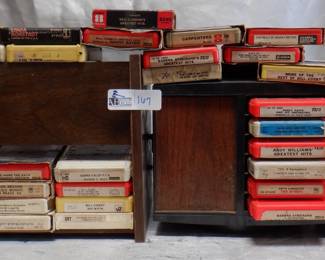 LOT 8 TRACK CASSETTES/MORE