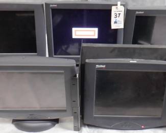 LOT OF 5 3M TOUCH SYSTEMS MONITORS