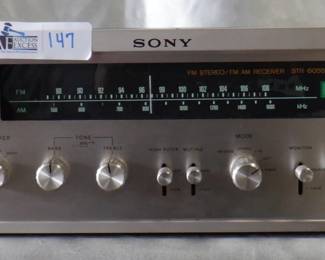 SONY STR-6055 SOLID STATE FM/AM RECEIVER