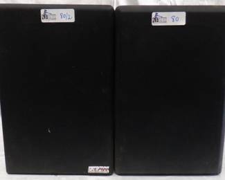 LOT OF 2 EAW MS-20 SPEAKERS