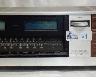 JVC JR-S300 RECEIVER WITH GRAPHIC EQ