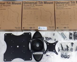 BOX UNIVERSAL TILT MOUNTS FOR FLAT PANEL 10"-37"