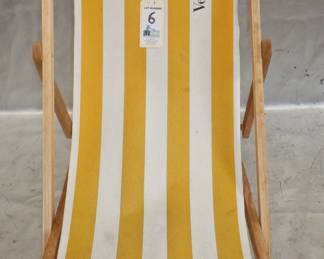 VEUVE CLICQUOT DECK CHAIR NOS