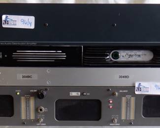 LOT OF 4 ELECTRONICS INCLKUDING WOHLER AMP 2-V2D, KRAMER VM-54A, AND. MORE