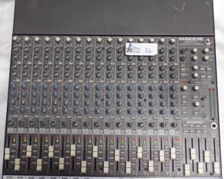 LOT OF 2 MACKIE MIXERS 1604-VLZPRO