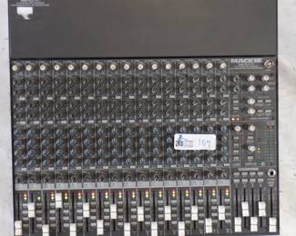 LOT OF 3 MACKIE MIXERS 1604-VLZPRO