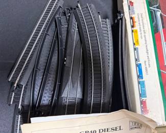 Vintage Bachmann EZ Track III System 156 Piece Train Set