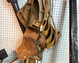 Leather tool belt
