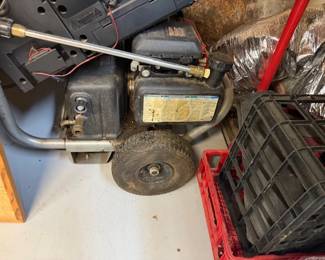 Gas pressure washer