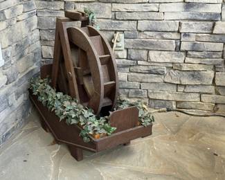 Working Water Wheel