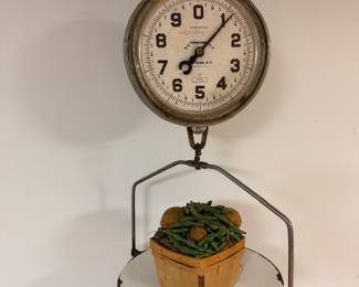 Vintage food scale