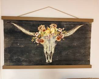 Cattle motif artwork