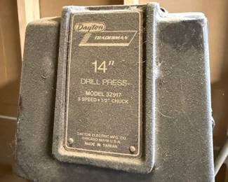 Vintage drill press