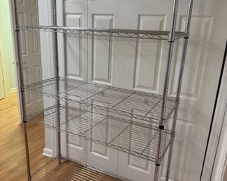 NSF wire shelving like new